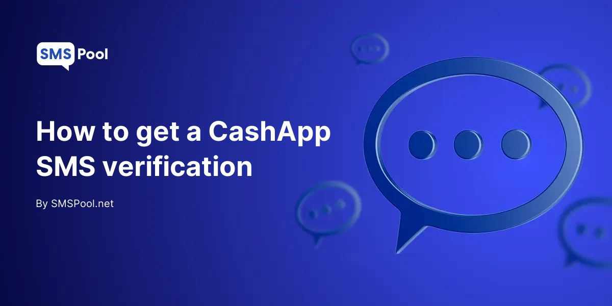 How to get a CashApp SMS verification