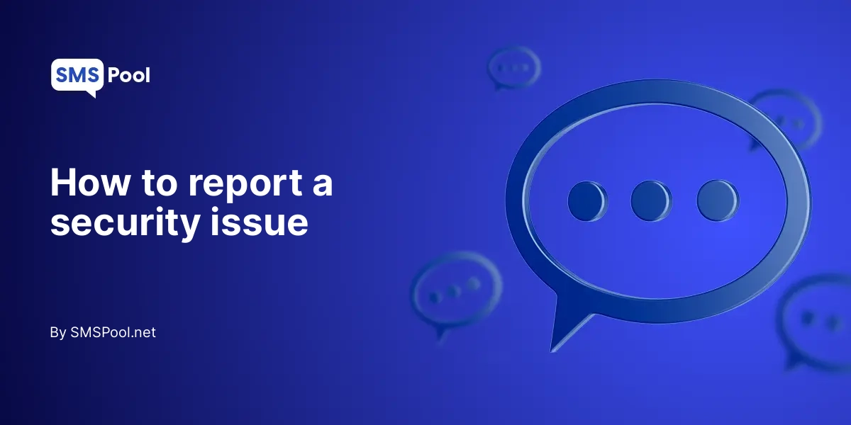 How to report a security issue