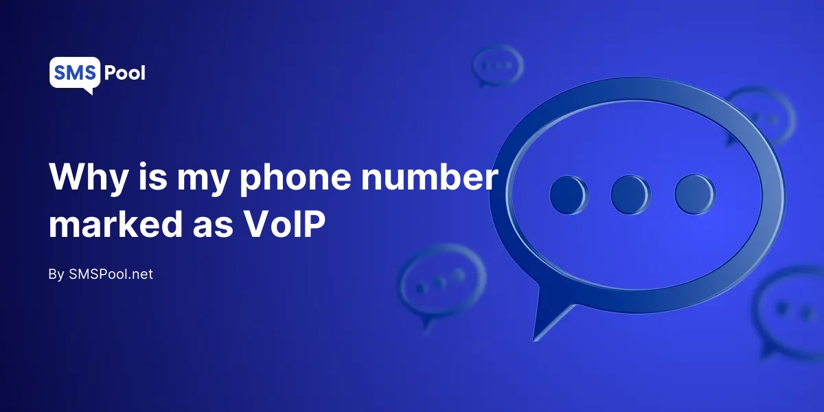 Why is my phone number marked as VoIP