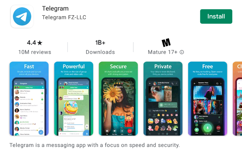 Install Telegram